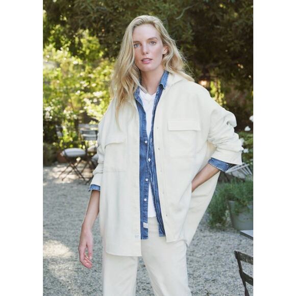 Frank & Eileen Tops - Frank & Eileen Mcloghlin Oversized Button Down Shirt Women's Minimalist Luxury S